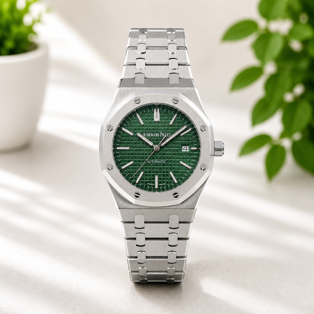 Prestige Green Automatic Luxury Watch | AK Watches