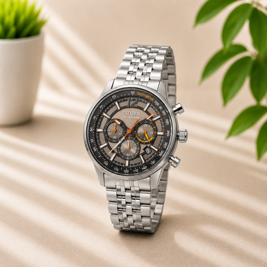Premuim Stainless Steel Chronograph Watch-3 Variants