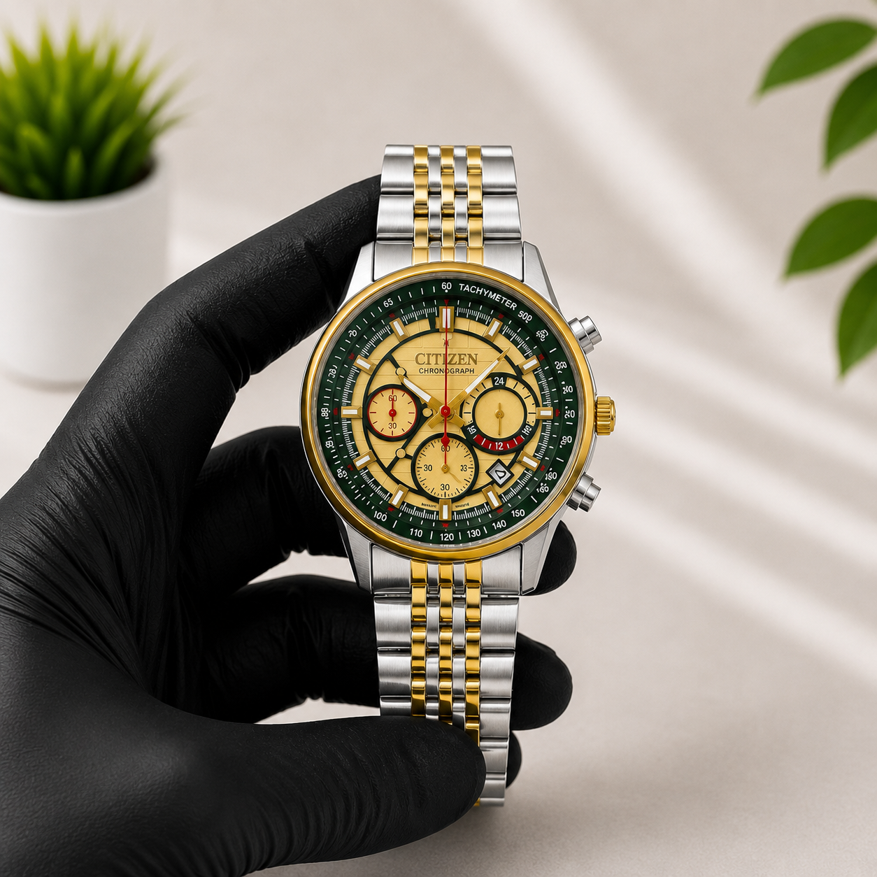 Premuim Stainless Steel Chronograph Watch-3 Variants