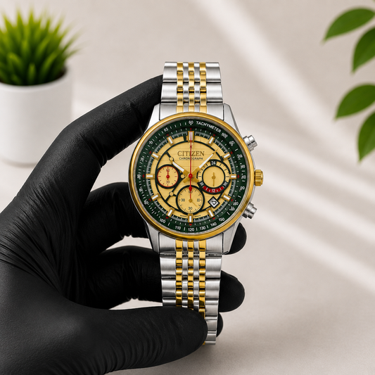 Premuim Stainless Steel Chronograph Watch-3 Variants